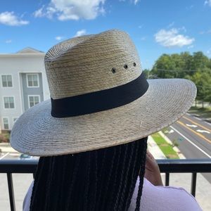 Straw Summer Vacation Fedora Size L